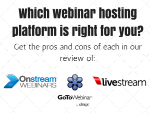 Which webinar platform is right for you?