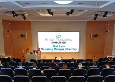 Virtual Events - Email Marketing Simplified Virtual Conference - Auditorium